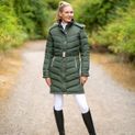 Coldstream Branxton Long Quilted Coat - Fern Green additional 5