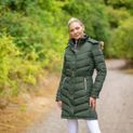 Coldstream Branxton Long Quilted Coat - Fern Green additional 2