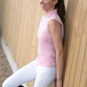 Coldstream Cranshaws Sleeveless Base Layer - Blush Pink additional 2