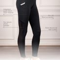 Coldstream Darnick Riding Tights - Black additional 2