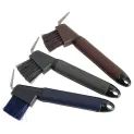 Coldstream Faux Leather Hoof Pick - Brown/Black additional 1