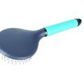 Coldstream Faux Leather Mane and Tail Brush - Navy/C Blue additional 1