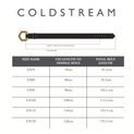 Coldstream Hutton Diamante Leather Belt - Black/Gold additional 9