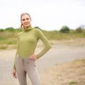 Coldstream Legars Roll Neck Top - Olive Green additional 8