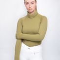 Coldstream Legars Roll Neck Top - Olive Green additional 4