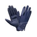 Coldstream Next Generation Blakelaw Diamante Riding Gloves - Navy/Rose Gold additional 1