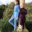 Coldstream Next Generation Ednam Riding Tights - Mulberry Purple additional 3