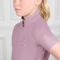 Coldstream Next Generation Kids Midlem Short Sleeve Base Layer - Dusky Pink additional 6