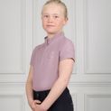 Coldstream Next Generation Kids Midlem Short Sleeve Base Layer - Dusky Pink additional 1
