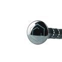 Coldstream Reston Crystal Dressage Whip - Silver additional 2