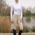 Hy Equestrian Arctic Polar Softshell Breeches - Beige additional 10