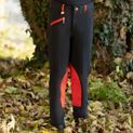 Hy Equestrian Belton Children's Jodhpurs - Navy/Red additional 2