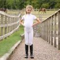 Hy Equestrian Cadiz Mizs Competition Breeches - White/Rose Gold additional 3