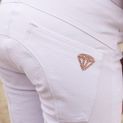 Hy Equestrian Cadiz Mizs Competition Breeches - White/Rose Gold additional 10