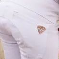 Hy Equestrian Cadiz Mizs Competition Breeches - White/Rose Gold additional 5