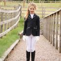 Hy Equestrian Cadiz Mizs Show Jacket - Black/Silver additional 1