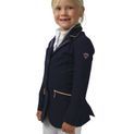 Hy Equestrian Cadiz Mizs Show Jacket - Navy/Rose Gold additional 1