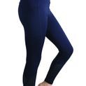 Hy Equestrian Children's Fordwich Riding Tights - Navy additional 1