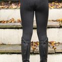 Hy Equestrian Children's Melton Riding Tights - Black additional 3