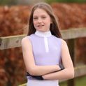 Hy Equestrian Children's Melton Riding Tights - White additional 10