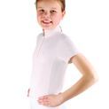 Hy Equestrian Children's Melton Riding Tights - White additional 5