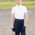 Hy Equestrian Children'S Roka Regal Riding Tights Navy additional 16