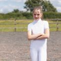 Hy Equestrian Children'S Roka Regal Show Shirt White additional 13