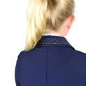 Hy Equestrian Children's Roka Royal Show Jacket - Navy with Rose Gold Diamantes additional 6