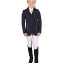 Hy Equestrian Children's Roka Royal Show Jacket - Navy with Rose Gold Diamantes additional 1