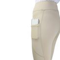 Hy Equestrian Children's Selah Competition Riding Tights - Beige additional 4