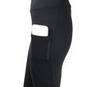 Hy Equestrian Children's Selah Competition Riding Tights - Black additional 3