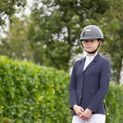 Hy Equestrian Children's Silvia Show Jacket - Navy additional 4
