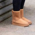 Hy Equestrian Chisworth Waterproof Fleece Boot - Camel additional 9