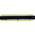Hy Equestrian Detachable Faux Fur Elasticated Girth - Natural/Black additional 1