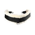 Hy Equestrian Detachable Faux Fur Elasticated Girth - Natural/Black additional 3