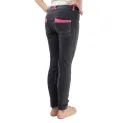 Hy Equestrian Diesel Children's Jodhpurs - Charcoal/Pink additional 2