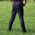 Hy Equestrian Dinosaur Tots Jodhpurs - Navy/Red/Orange/Green/Purple additional 8