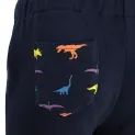 Hy Equestrian Dinosaur Tots Jodhpurs - Navy/Red/Orange/Green/Purple additional 3