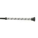 Hy Equestrian Dressage Whip Sure Grip Handle - 3 x White/Black additional 2