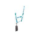 Hy Equestrian DynaForce Head Collar &amp; Lead Rope - Pacific/Grey additional 1