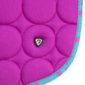 Hy Equestrian DynaMizs Ecliptic Close Contact Saddle Pad - Plum/Teal additional 3
