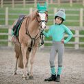 Hy Equestrian DynaMizs Ecliptic Socks (Pack of 3) - Mint/Grey additional 2