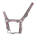 Hy Equestrian Economy Plus Two-Tone Head Collar - Grey/Baby Pink additional 2