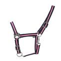 Hy Equestrian Economy Plus Two-Tone Head Collar - Navy/Baby Pink additional 2