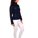 Hy Equestrian Elevate Allure Cross Neck Jumper - Navy additional 11
