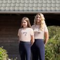 Hy Equestrian Elevate Allure Mizs Riding Tights - Navy/Rose Gold additional 41