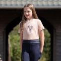 Hy Equestrian Elevate Allure Mizs Riding Tights - Navy/Rose Gold additional 31