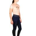 Hy Equestrian Elevate Allure Mizs Riding Tights - Navy/Rose Gold additional 36