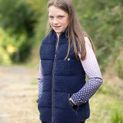 Hy Equestrian Elevate Allure Mizs Riding Tights - Navy/Rose Gold additional 38