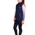 Hy Equestrian Elevate Allure Mizs Riding Tights - Navy/Rose Gold additional 4